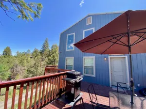 Image of National Forest views from the hot tub!