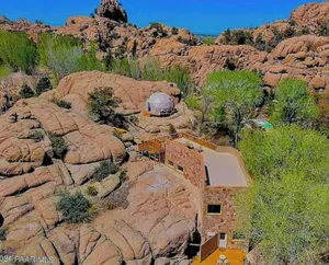 Image of Heaven on Earth Retreat's Wildly Spectacular Cave Castle in the Granite Dells