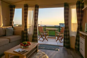 Image of Modern 2 Bedroom Caravan with Sea Views on the 5* Hoburne Naish Holiday Park