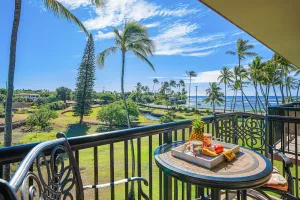 Image of Ocean-view condo with balcony, AC, washer\/dryer & pool - walk to the beach