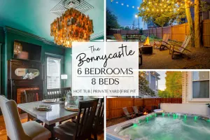 Image of The Bonnycastle Massive 6BR New Orleans Themed Speakeasy with Bourbon Game Room & Hot Tub