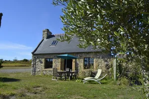 Image of Traditional Breton house next to the village of La Palue