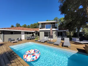 Image of VILLA BIDAOUS 4*-heated pool, table tennis, 3 bicycles, real table football-Messanges