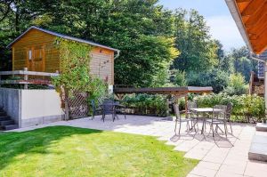 Image of 3- room ground floor apartment in the coastal forest, not far from the beach with sauna