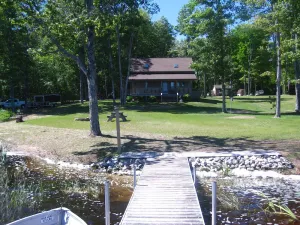 Image of Peaceful Get Away On Inland Lake between Mackinac Island and Pictured Rocks.