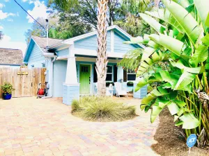 Image of Jacksonville Blue Bungalow Retreat Comfortable 2 Bedroom Haven