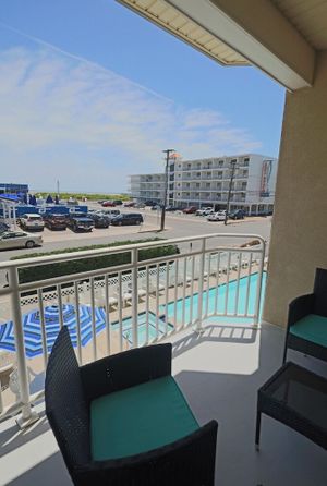 Image of Perfectly Located Condo with amazing ocean views and 1 block from the beach!