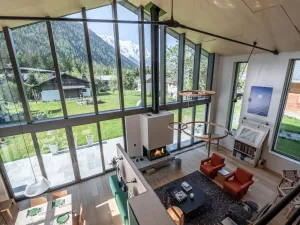 Image of Chalet contemporain avec sauna, cheminée, et grand jardin - FR-1-343-243
