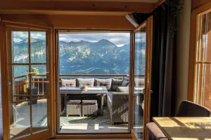 Image of Cozy vacation apartment with panoramic view and sauna