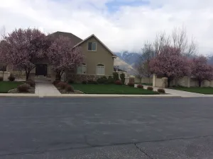 Image of Large, comfortable home with view of mountains