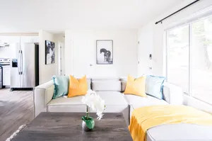 Image of Beautiful Light-filled Farmhouse w\/ swing & slide