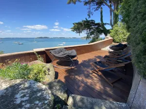 Image of \"Heaven's door\", exceptional villa feet in the water, direct access to the sea