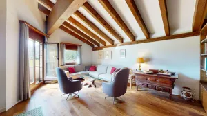 Image of 4-room apartment in the loft.