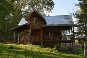 Image of Rustic Hunting Cabin located on a Working Farm