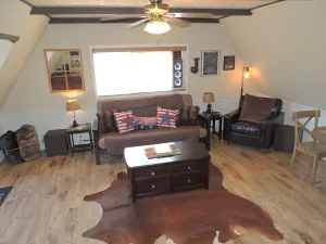 Image of Julian, CA  Historic Apple & Gold Mine Town A-Frame 1-Bed, Pets Okay
