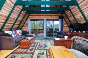 Image of The Owls Perch: Cabin w\/ Game Room & Pet Friendly