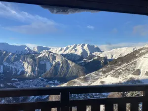 Image of 3 rooms flat -6 sleeps in Alpe d'Huez 1850m - Very beautiful released sight