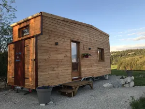 Image of Tiny house in the middle of the Haut Jura Natural Park