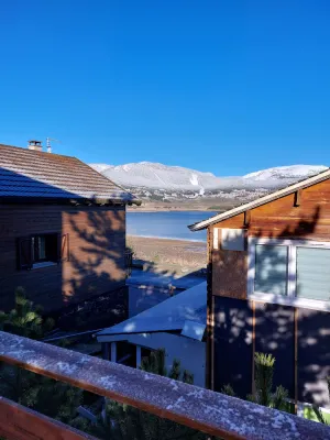 Image of WOODEN CHALET FACING THE LAKE