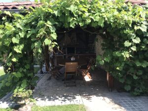 Image of Bach room in house with jacuzzi, swimming pool, terrace and barbecue