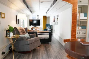 Image of Train Car Retreat | Park Point | Close to Beach