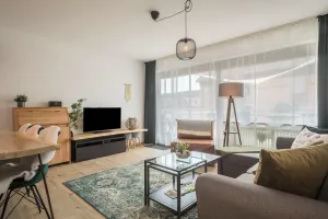 Image of Cozy Vacation Apartment 117 with Garden View, Wi-Fi and Balcony