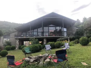 Image of Huge Family Mountain House on 250 Acres with Hot tub and Barrel Sauna !