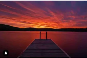 Image of Cabin on Sunset Lake W\/Boathouse \nSeparate Bunkhouse Rental\nPET FRIENDLY