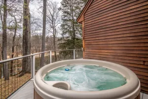 Image of Riverfront home on the Saco River with a hot tub, close to everything.