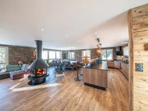 Image of Chalet familial spacieux avec SPA, salle de jeux, près des pistes - 14 pers, Vosges - FR-1-589-366