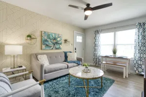 Image of 2BR 1BA Duplex House King Beds Great for Small Groups Close to All Uptown Charlotte attractions