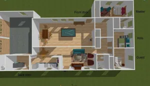 Image of Decatur Chic Family Home with Pool Table