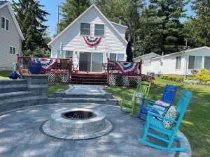 Image of Cottage on all sports lake! Boat, ski, bonfire, fish, kayak, paddle boat, RELAX!