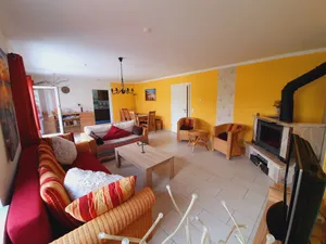 Image of Schnitterhaus Tamara at Fleesensee (200m) with sauna barrel, fireplace & 4 bedrooms