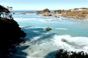 Image of OCTOPUS SUITE, beach access w\/ tidepools, firepit, BBQ, shared oceanfront deck.