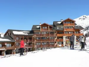 Image of 200m from resort center, 1st floor, view mountain, balcony, tv, ski locker, 66m²