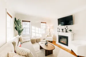 Image of Charming, cozy urban cottage by Como & MN State Fair with Renovated rustic den
