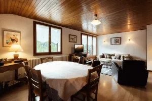 Image of Appartement 3 chambres, lumineux, proche des pistes, wifi, parking inclus - FR-1-304-150