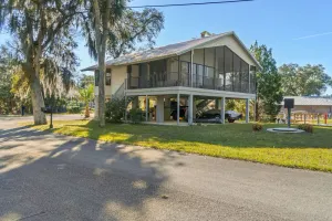 Image of Manatee Manor. Waterfront, dock, stilted home. Renovated June '23.