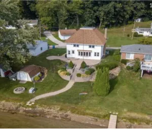 Image of Beautiful lakehouse directly on all sports lake. Stunning views!!58ft frontage.