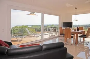 Image of Penthouse 5 - Villa Ostseeblick 5 * with sea and Boddenblick