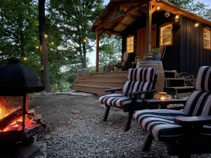 Image of THE GRAPE ESCAPE - OFF GRID CABIN - Wine Trail & Lake View - Pet Friendly!