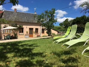 Image of Country house in quiet cul-de-sac, with beautiful view of the Morvan, single storey
