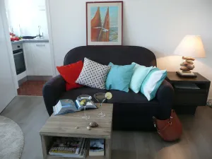 Image of Studio 4*, SEA VIEW and facing the dragon, 150m from the BEACH, near the 2 caps site