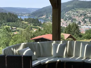 Image of Seasonal rental self-contained apartment in chalet with view of the lake and GERARDMER