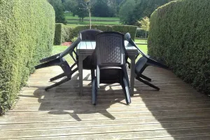 Image of Appartement confortable à Houlgate de 25 m² avec jardin