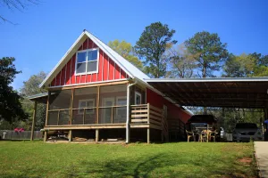 Image of Gantt Lake house Andalusia AL .