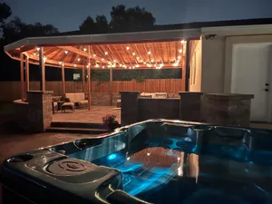 Image of Large BOHO home with mountain views and HOT TUB!!!