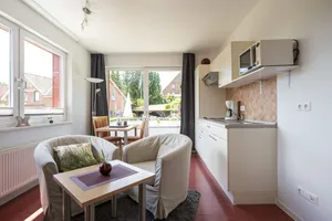Image of Apartment near Lübeck and Ratzeburg: balcony, on the Elbe-Lübeck Canal, swimming lake at 4km