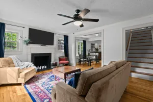 Image of This beautiful home is in the historic Haymount district of Fayetteville.